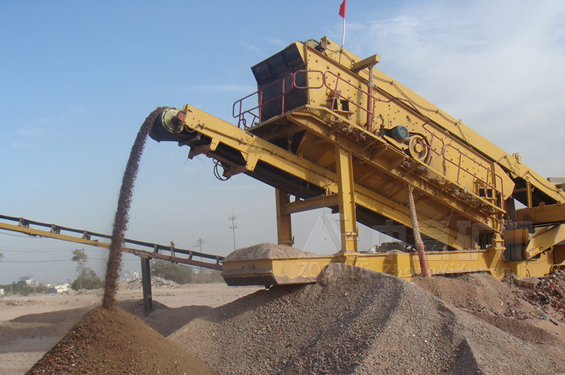 建筑垃圾處理現(xiàn)場(chǎng)