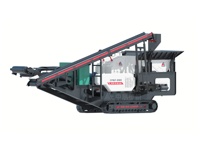 履帶式建筑垃圾破碎站 履帶式建筑垃圾破碎站